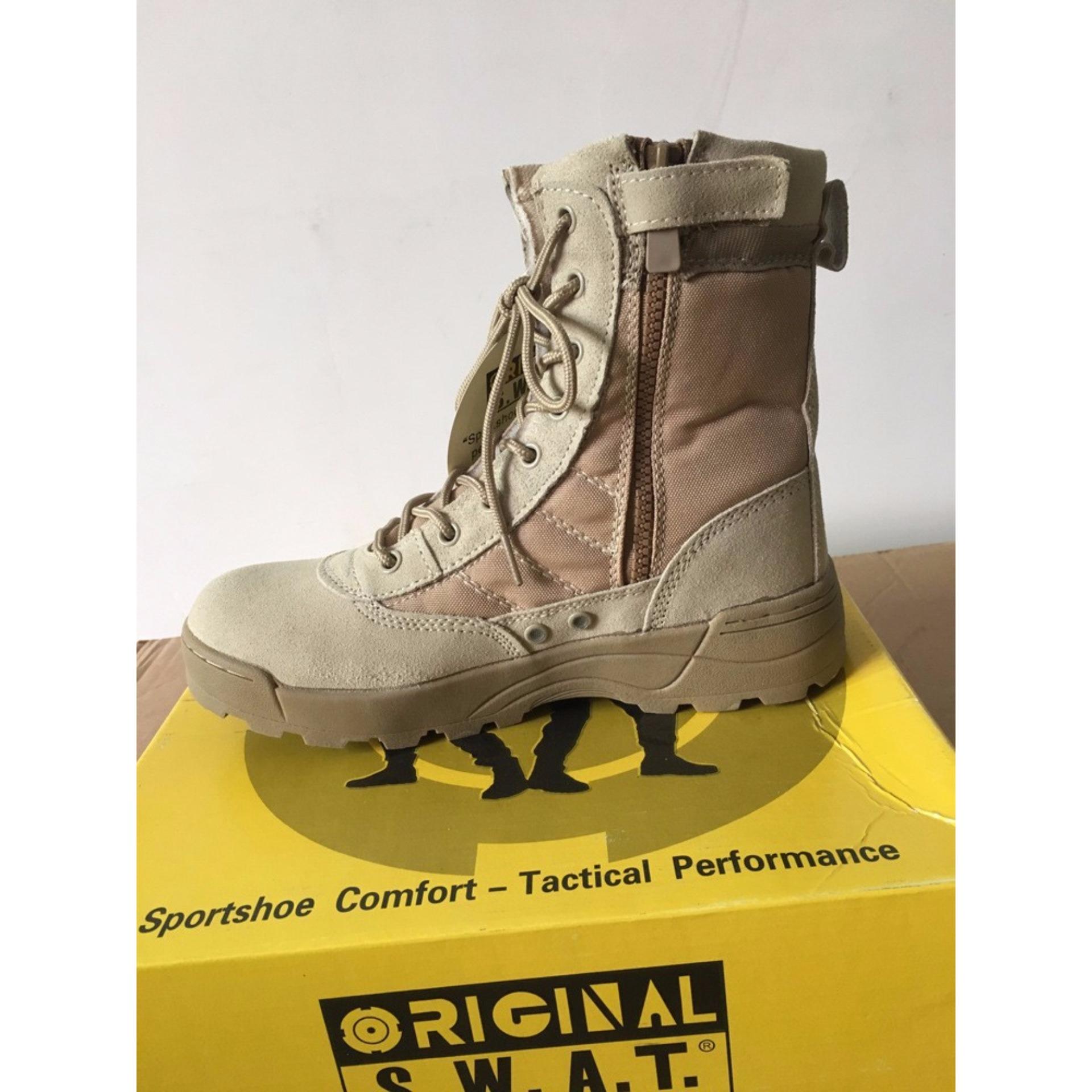 GIÀY PHƯỢT ORIGINAL SWAT CỔ CAO CÁT VÀNG