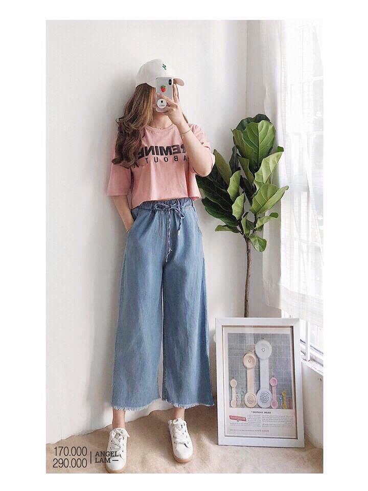 Quần Baggy Nữ THời Trang Hàn Quốc - H76