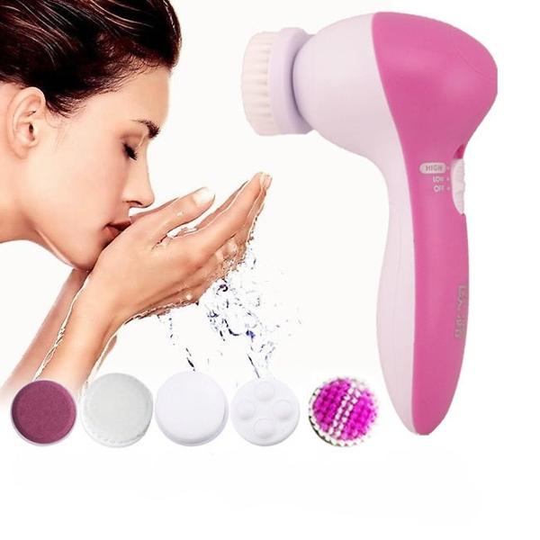 Máy rửa và mát xa mặt 5 đầu AE-8782