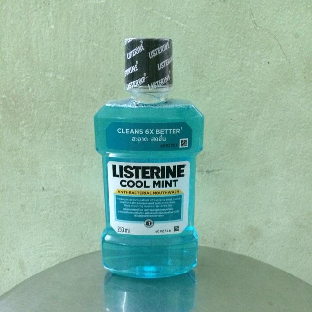 Nước Súc Miệng Listerine Coolmint 250Ml