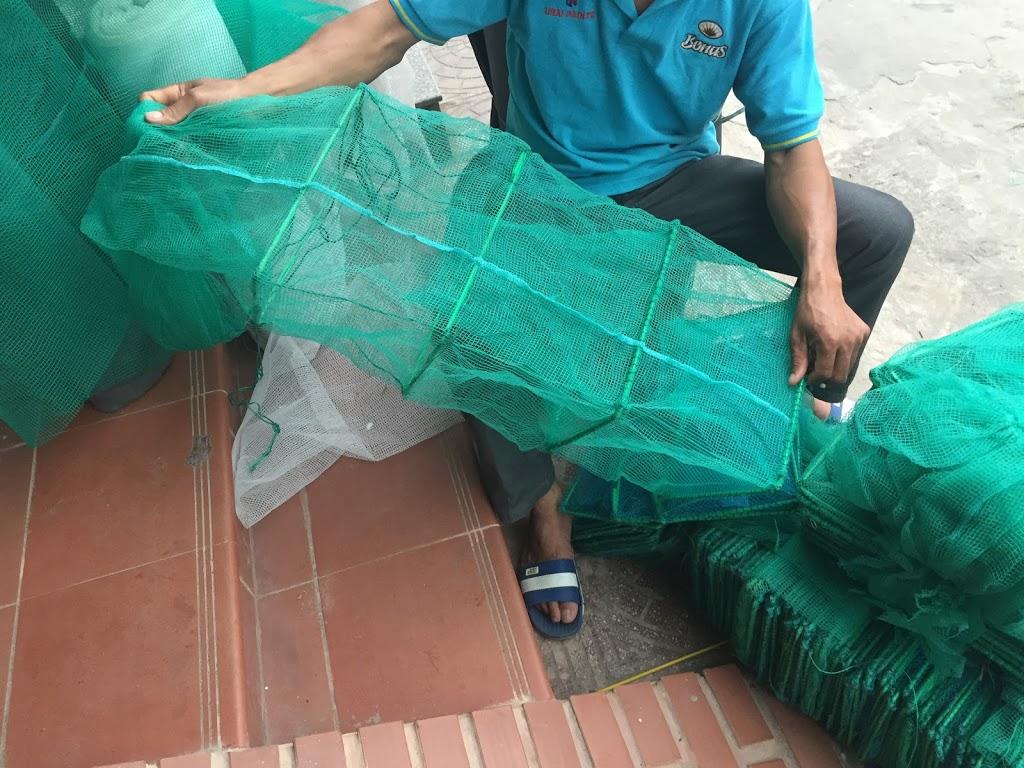 Lồng Bát Quái Bắt Tôm Cua Cá Dài 5m A Cường