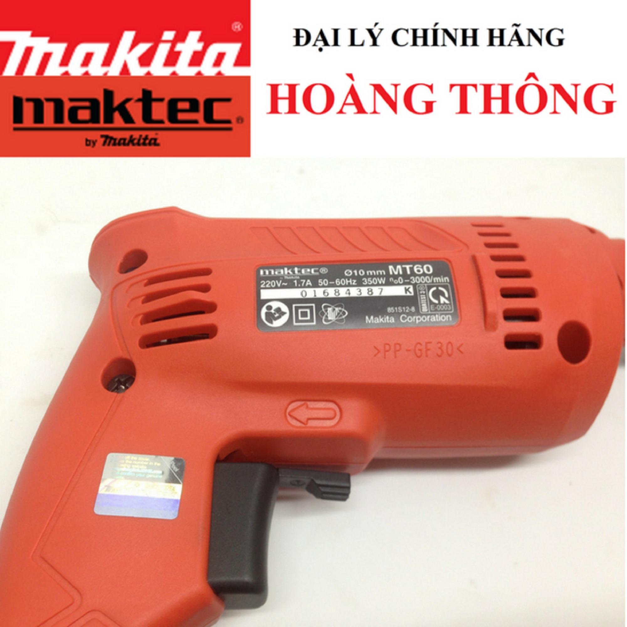 Máy khoan maktec MT60 (đỏ)