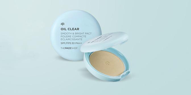 [HCM]Phấn phủ mịn kiềm dầu Oil Clear Smooth & Bright Pact