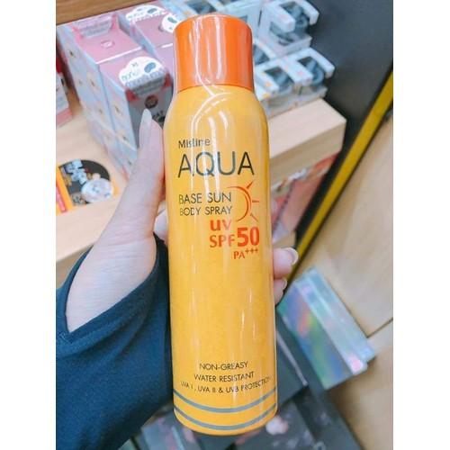 Kem chống nắng dạng xịt  Aqua