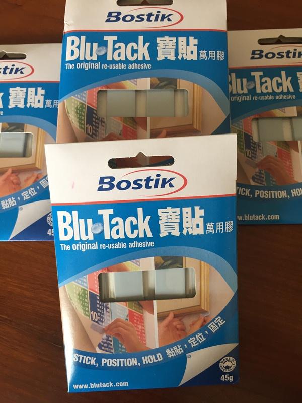 Đất sét dính blutack, Blu tack của Bostik 45 gr