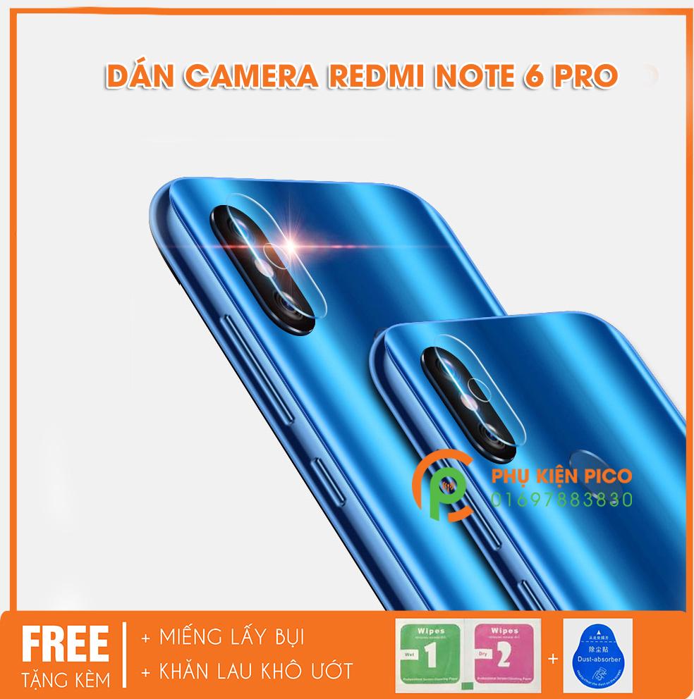 Dán camera Xiaomi Redmi Note 6 Pro chống xước bảo vệ camera - Cường lực camera Redmi Note 6 Pro