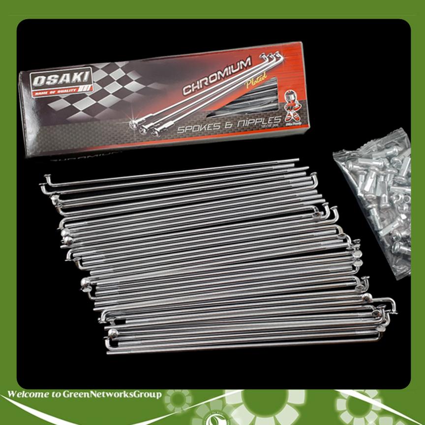 Bộ căm xe máy mạ Crom Osaki GreenNetworks