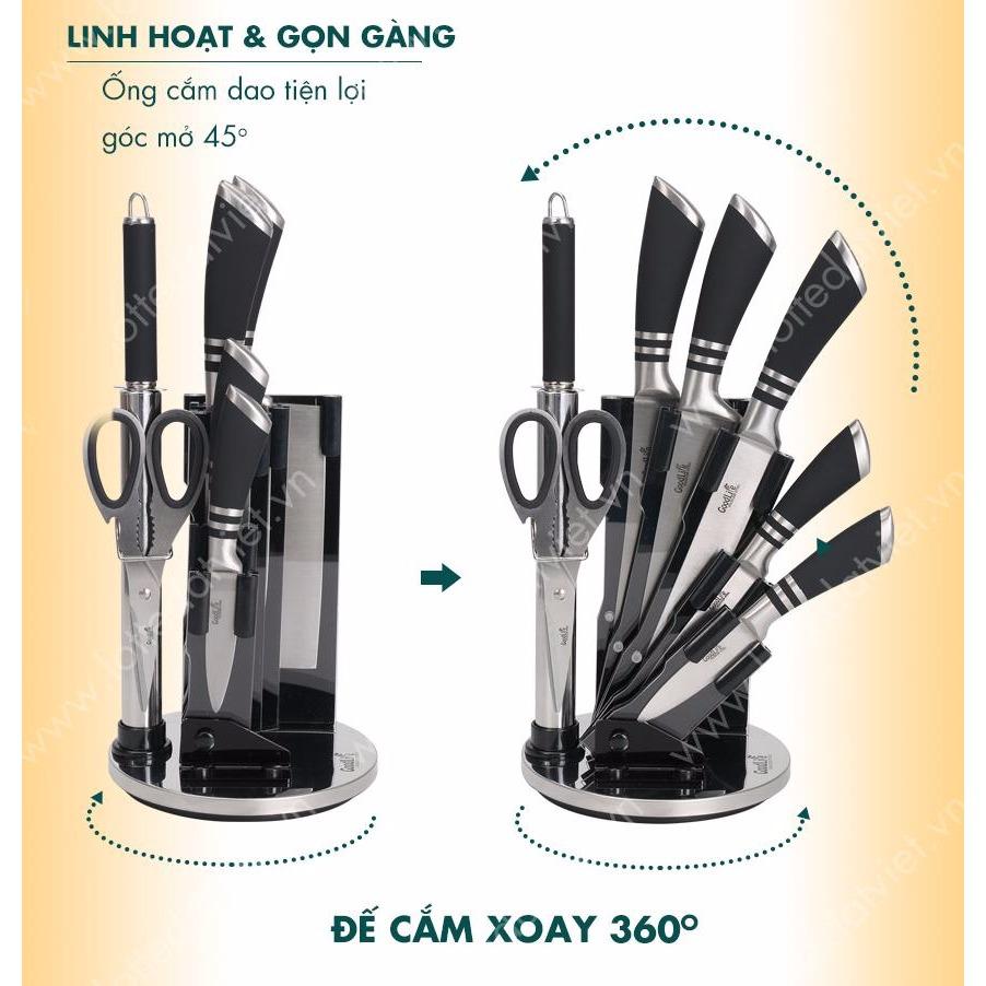 [HCM]Bộ Dao Cao Cấp 8 Món Goodlife
