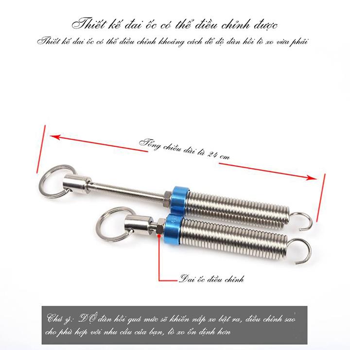 Bộ 2 chiếc Lò Xo tự động mở cốp ôtô- hàng chất lượng