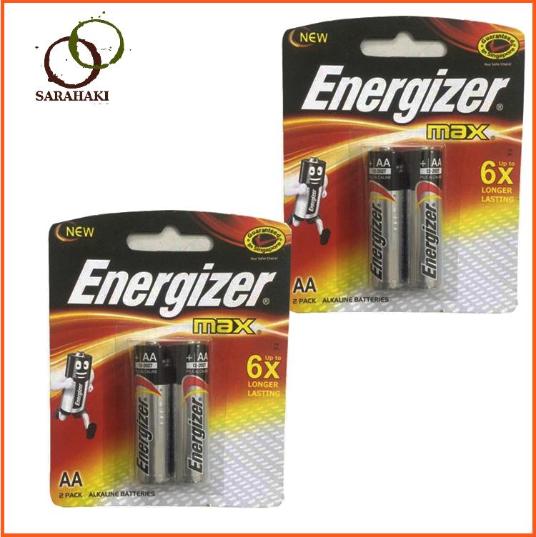 Combo 5 vỉ pin AA Energizer Alkaline chính hãng (1 vỉ 2 viên)