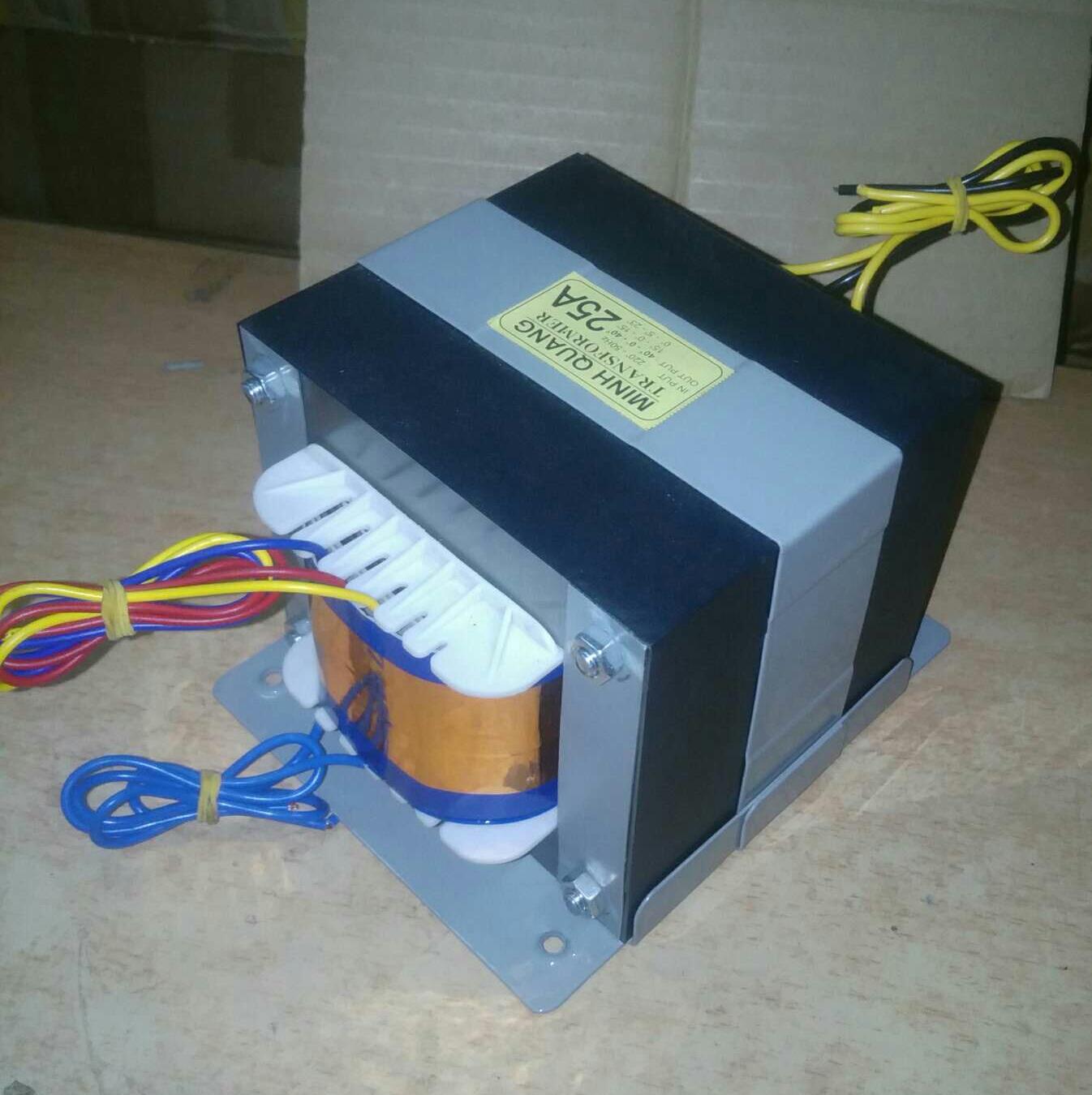 [HCM]Biến áp 25A 40V đôi Ampli