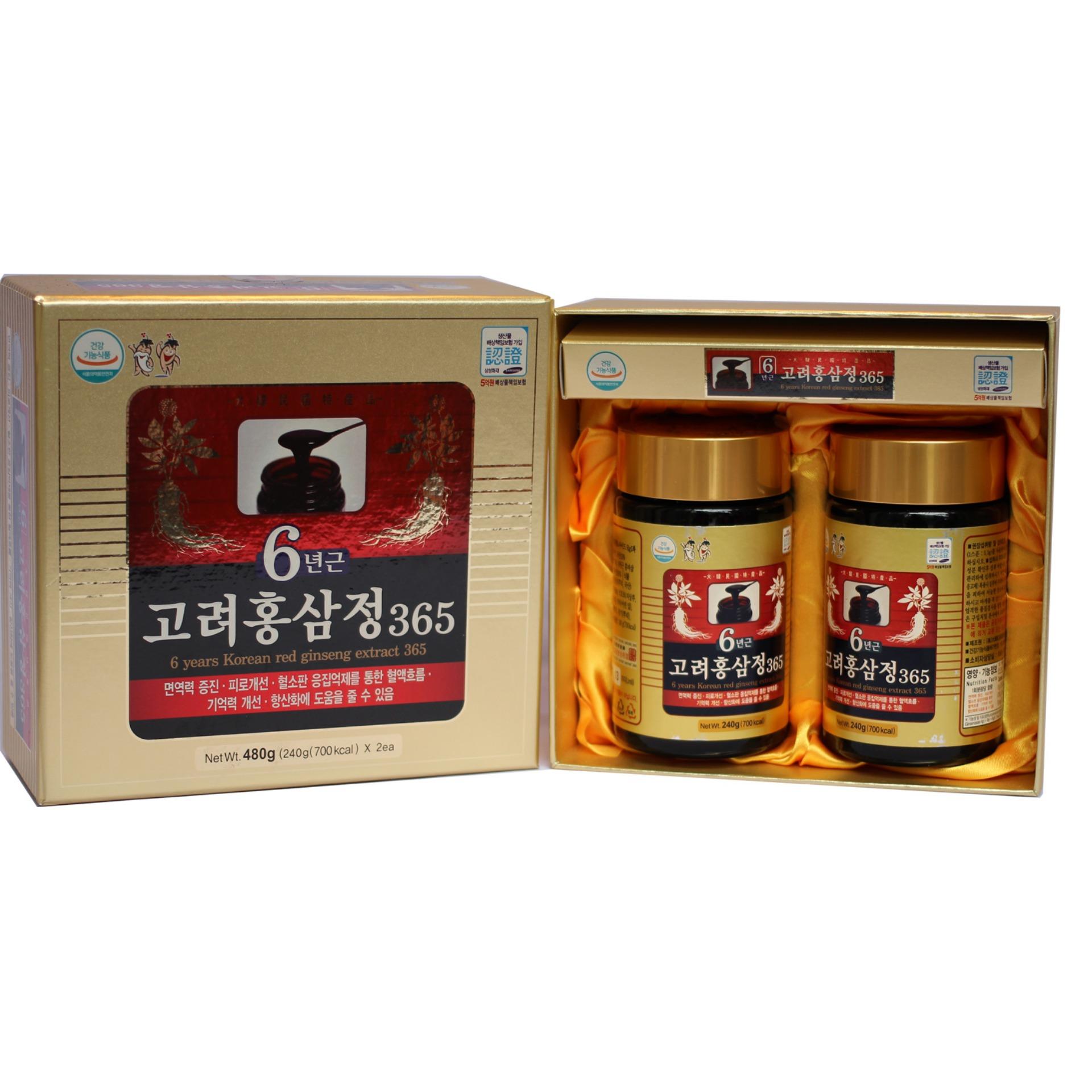 CAO HỒNG SÂM 365 HÀN QUỐC