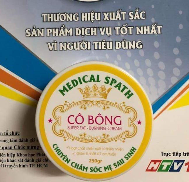 [HCM]Kem tan mỡ Cô Bông
