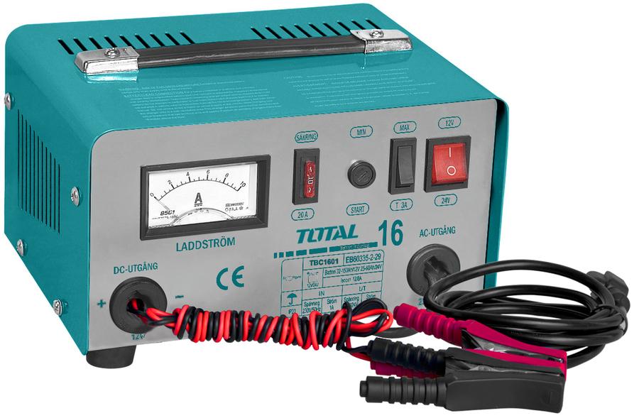 Máy sạc bình điện ắc qui TOTAL TBC1601