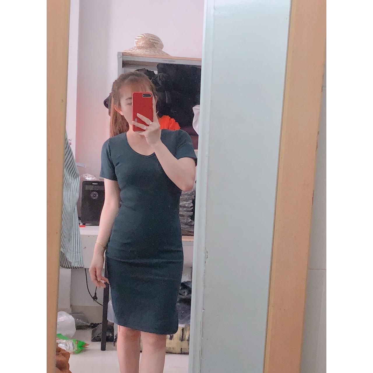 [HCM]Đầm body tay lỡ dễ thương