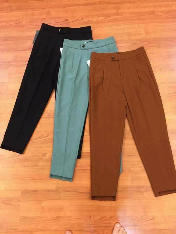 Quần Baggy Gấu Lệch Xanh