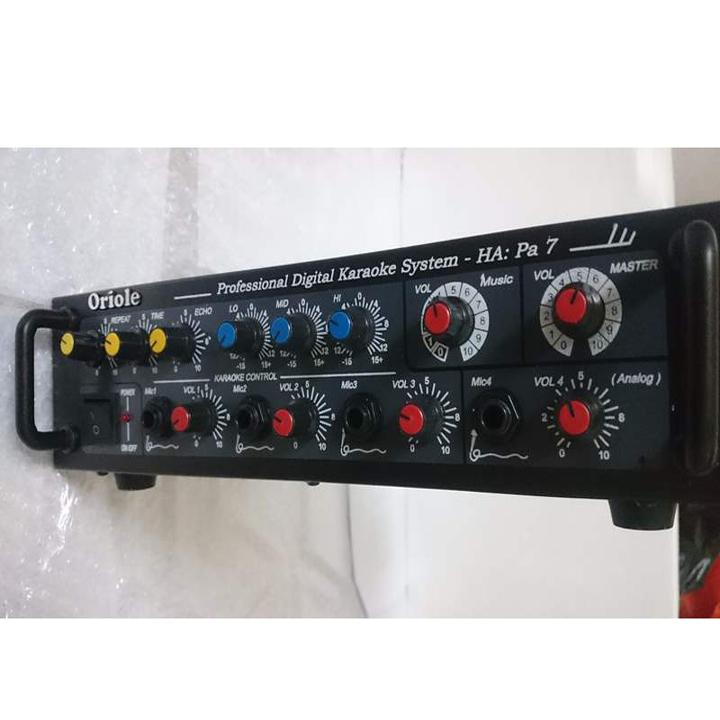 âm li mini oriole HAPA7-220V - ampli mini karaoke