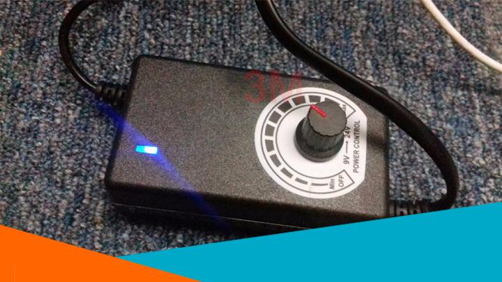 Adapter Điều Chỉnh Điện Áp 9-24VDC 1A (5.5x2.1)(BH 3 tháng)