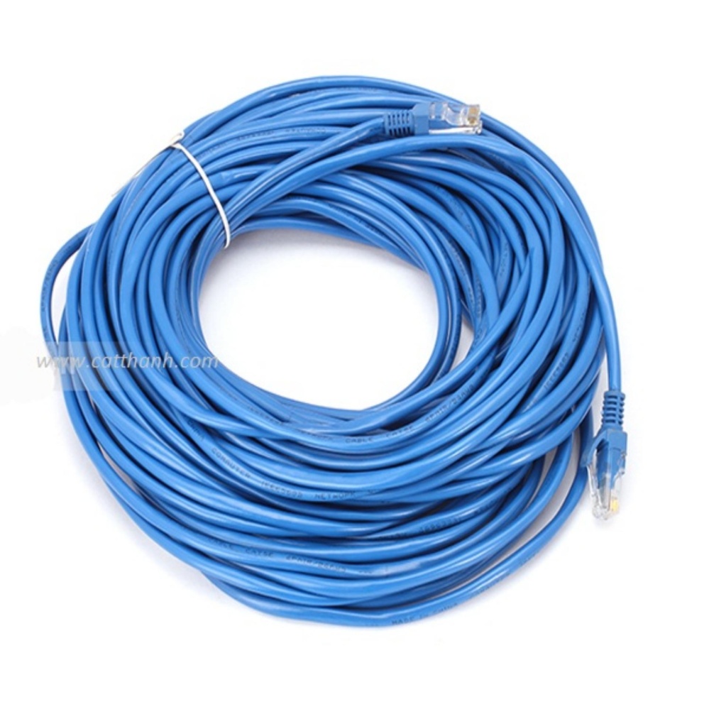 Dây cáp mạng cat5e  TB-Link bấm sẵn 2 đầu 20m (Xanh,Trắng)