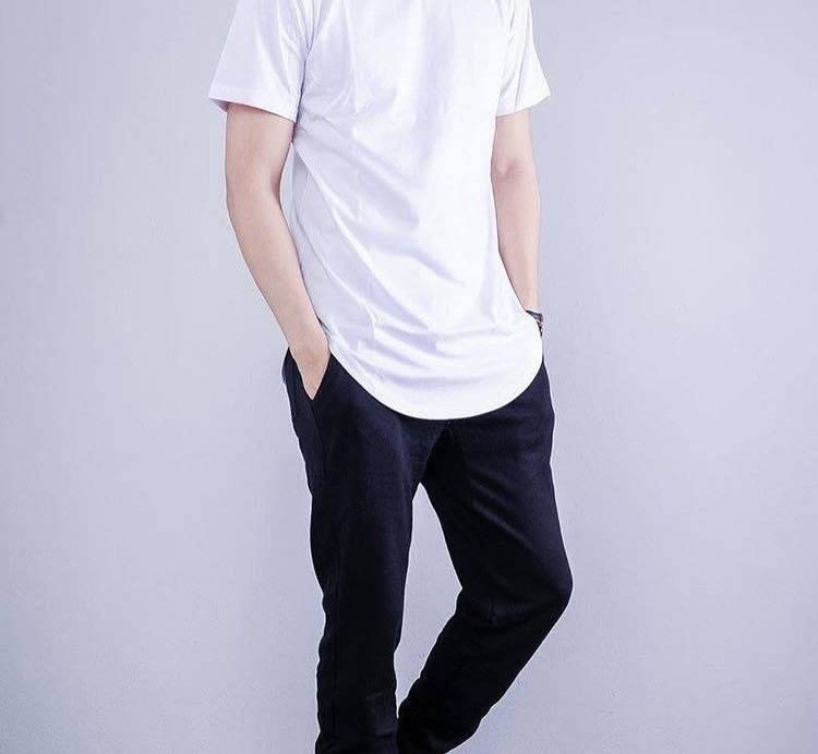 [HCM]Áo Longtee Basic - Longtee Layer tà bầu - Longtee 2 vạt bầu - Layer Basic Nam Nữ - Áo Layer phối Unisex - Áo thun tà dài - Áo vạt bầu