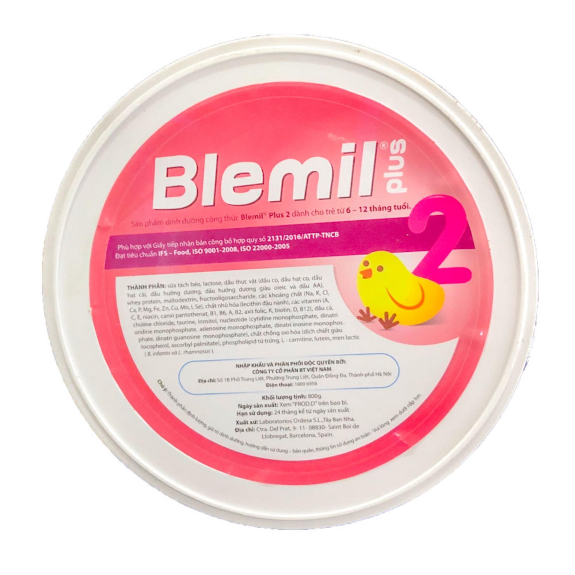 Sữa Bột Blemil 2 800g