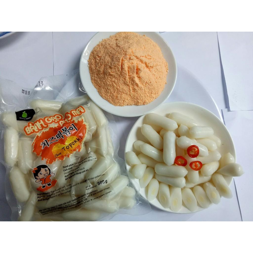 500G Bánh Gạo Nhân Phô Mai +100G Bột Phô Mai