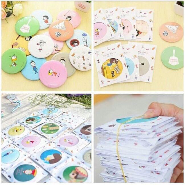 Gương trang điểm mini bỏ túi