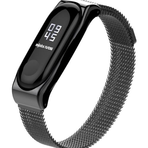 Dây đeo kim loại Miband 3 - Mijoas