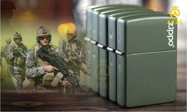 Bật lửa Zippo 221ZL Xanh rêu