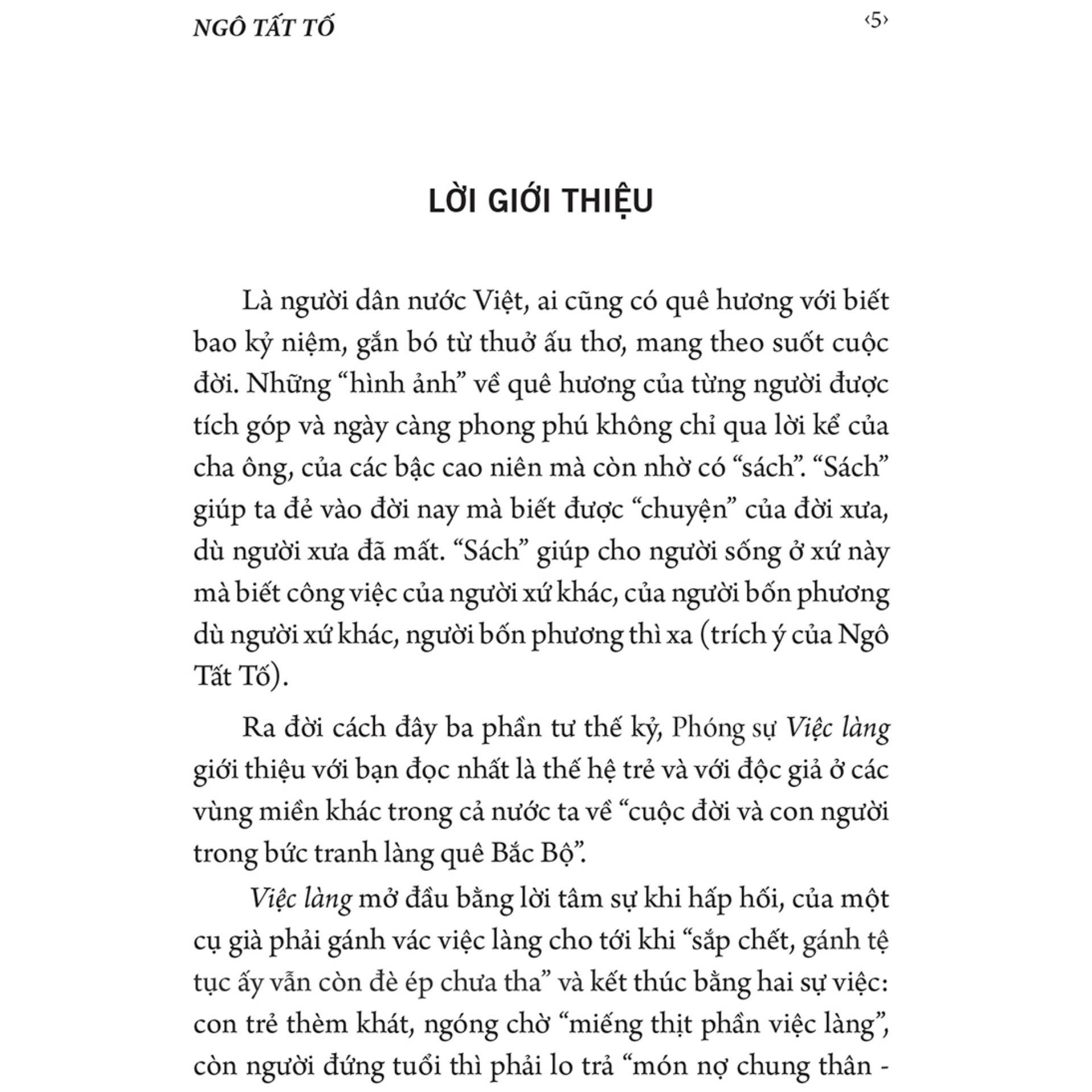 Sách: Phóng Sự - Việc Làng (Ngô Tất Tố)