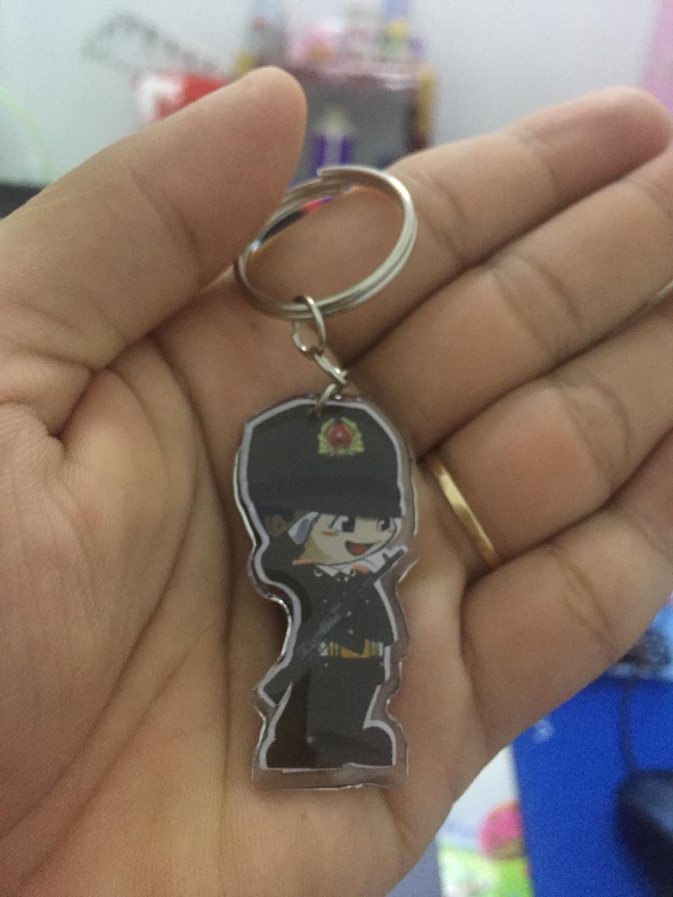 [HCM]Móc Khóa Công an Chibi Hình CSCĐ