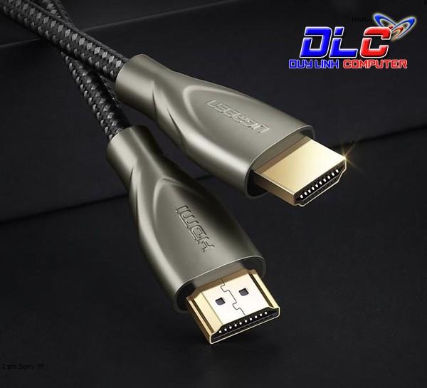 Cáp HDMI 2.0 hỗ trợ 4k Carbon dài 2m Ugreen 50108