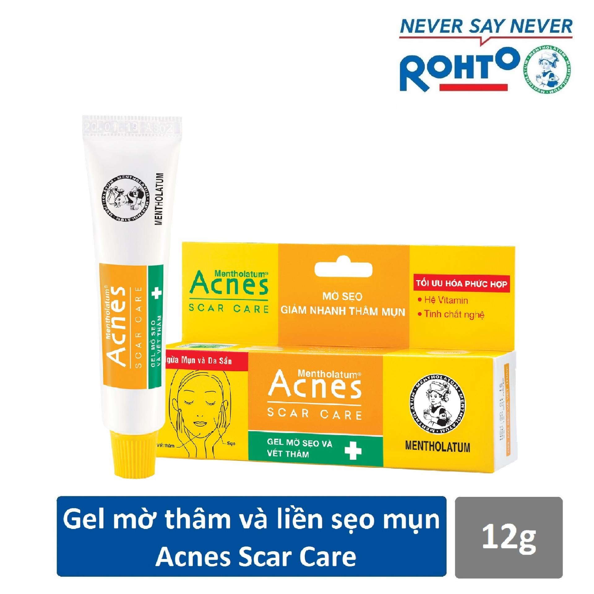 Gel mờ vết thâm và liền sẹo Acnes Scar Care 12g