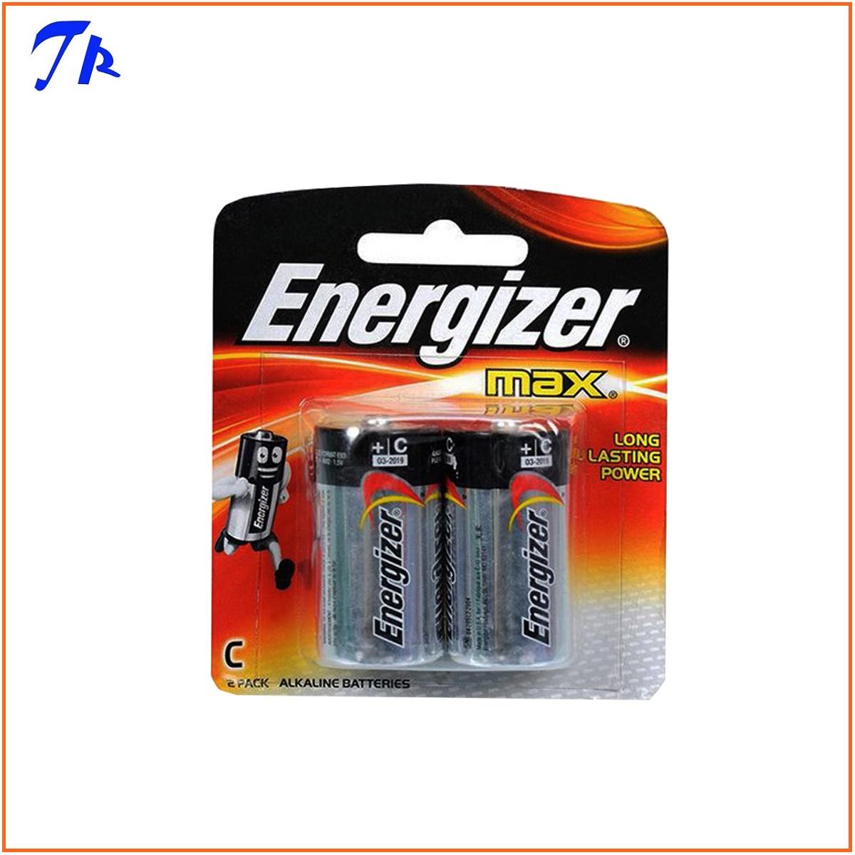 [HCM]2 vỉ Pin Trung C (LR14) Energizer Alkaline ( vỉ 2 viên )