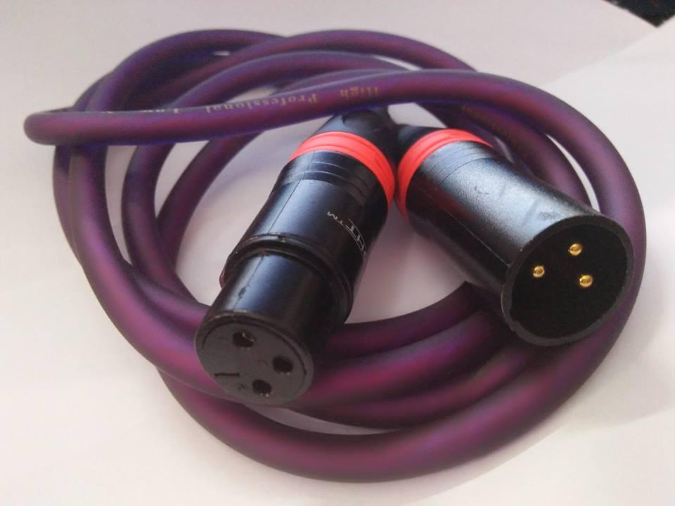 Dây micro cao cấp (XLR-XLR)-1,5m