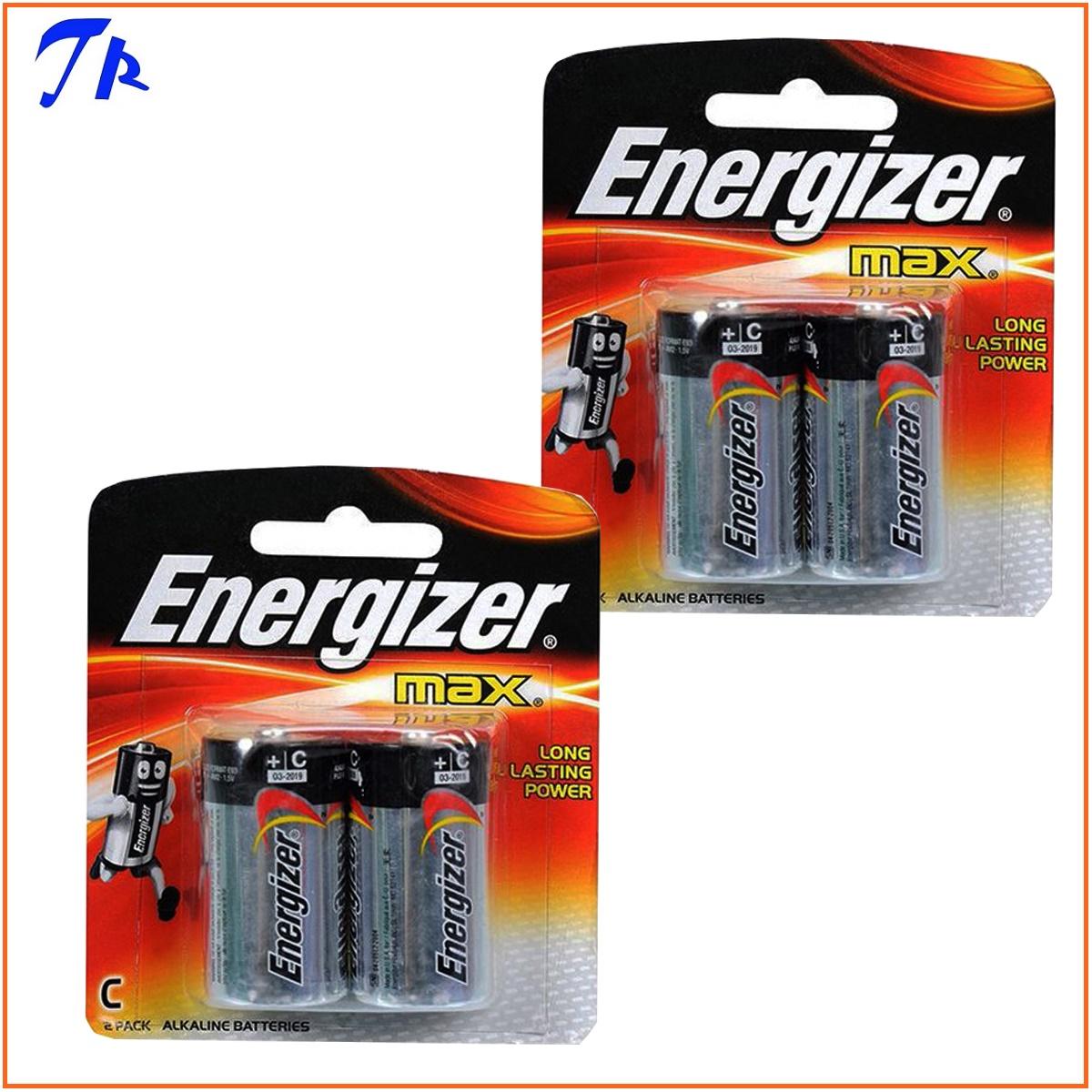 [HCM]2 vỉ Pin Trung C (LR14) Energizer Alkaline ( vỉ 2 viên )
