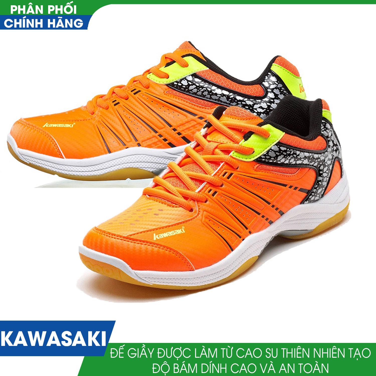 Giầy Cầu Lông Kawasaki 061 ( Cam)
