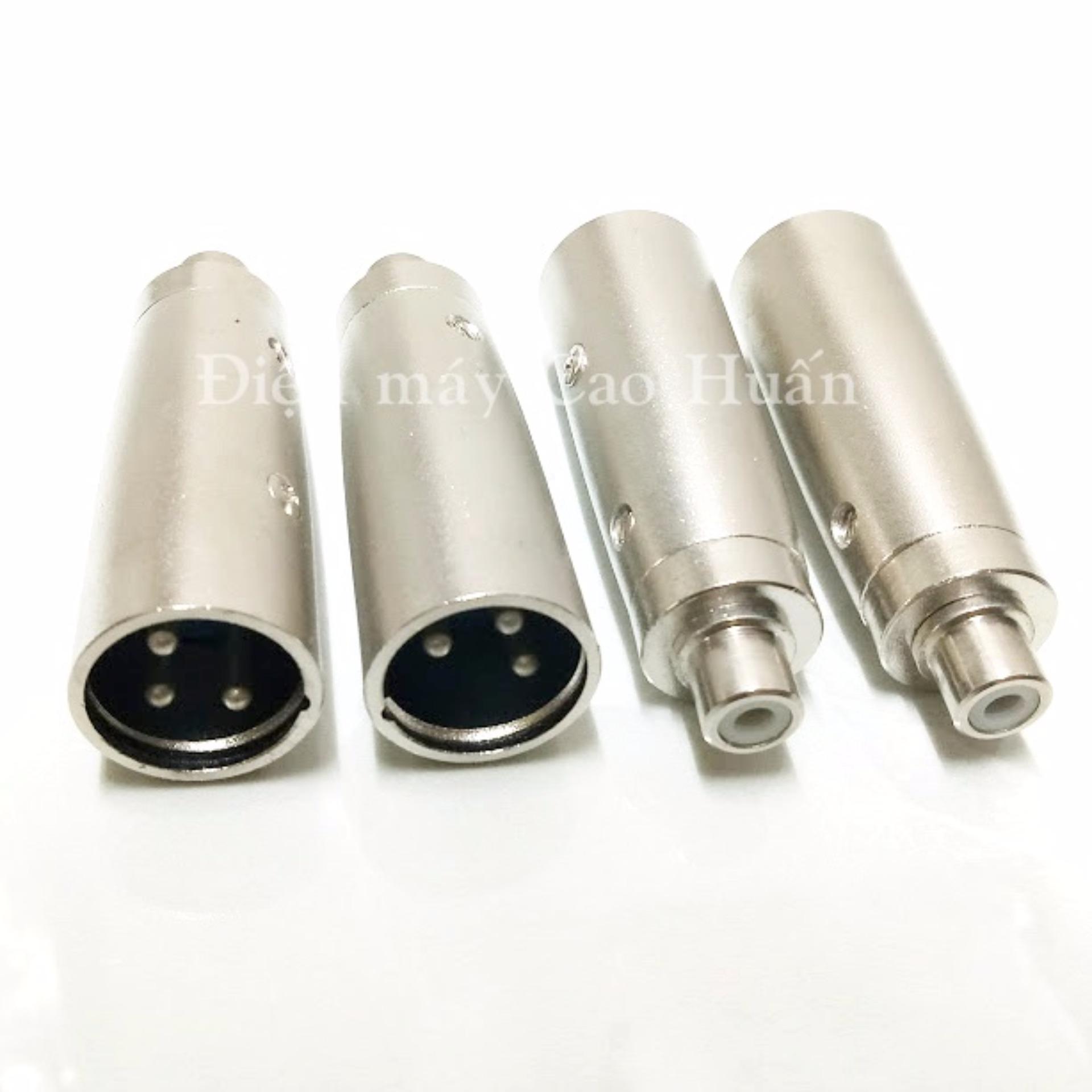 Bộ 4 Jack chuyển canon đực ra av cái