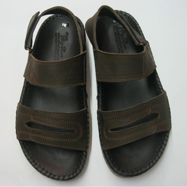 [HCM]Giày Sandal nam BIGBEN da bò thật cao cấp bảo hành một năm