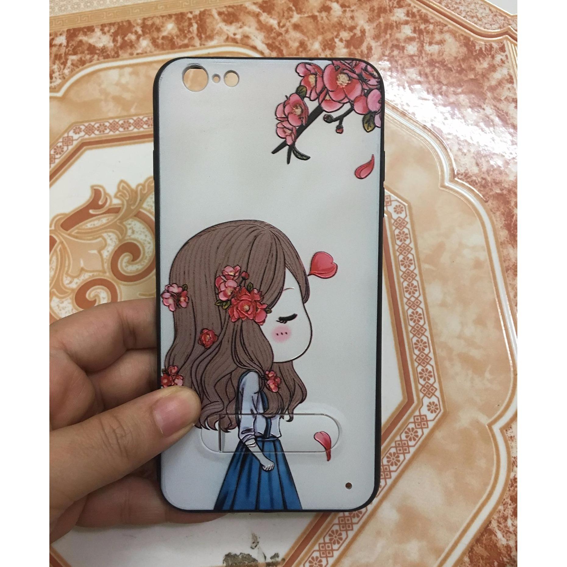 Ốp lưng thời trang cho  iphone 6 plus tặng kính cường lực