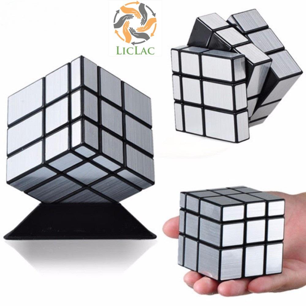 Đồ chơi Rubik Biến Thể Miror Gương Tốc Độ ( Màu Bạc ) - LICLAC