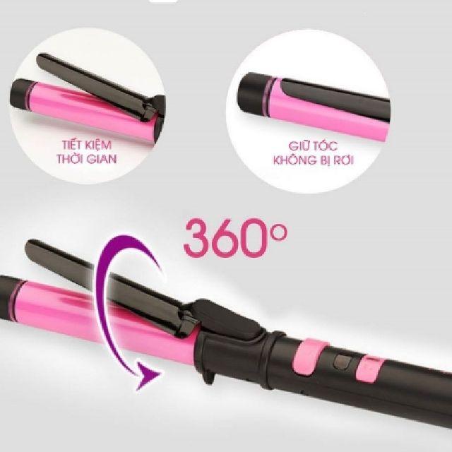 MÁY UỐN TÓC TỰ ĐỘNG XOAY 360 ĐỘ - KA-1190 size 32