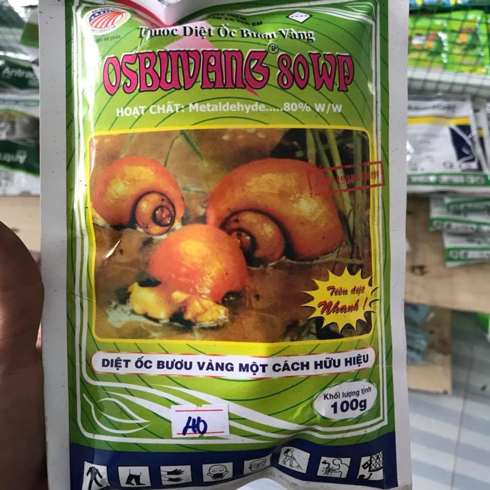 Thuốc diệt ốc Osbuvang 80WP gói 100g
