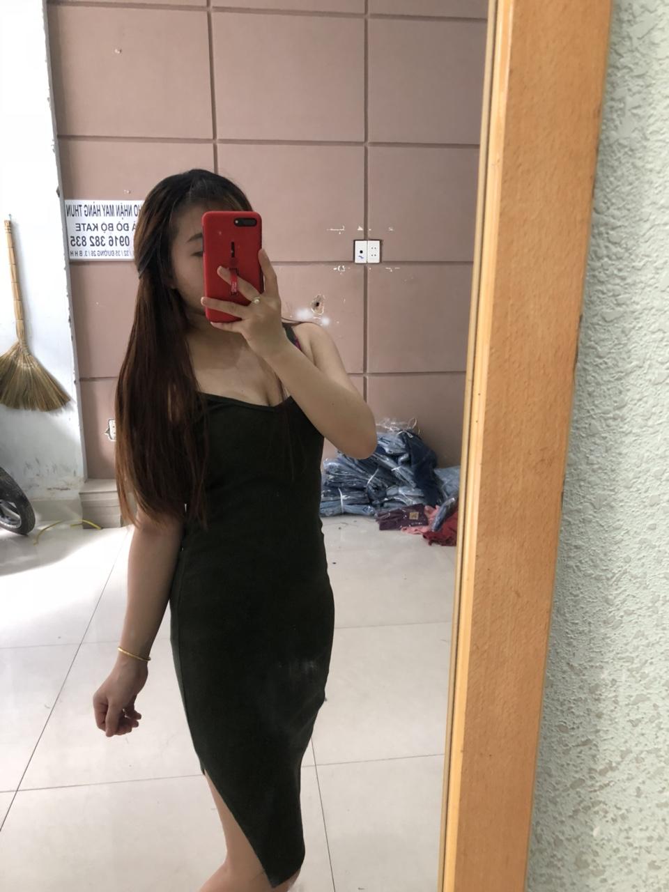 [HCM]Đầm body 2 dây hàng xuất khẩu