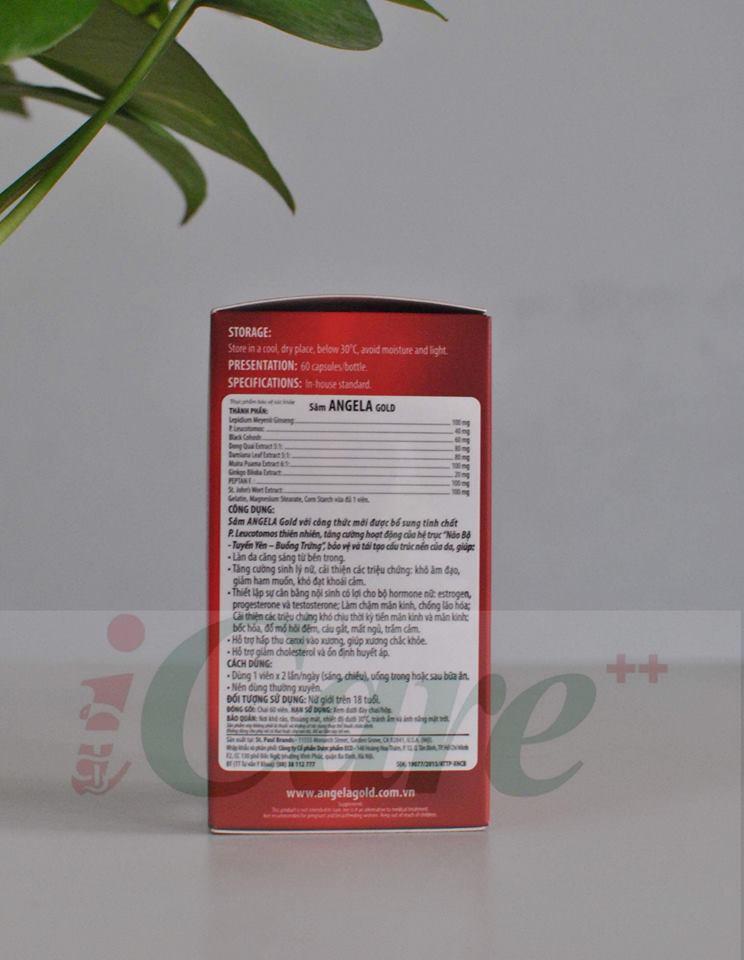 THỰC PHẨM CHĂM SÓC SẮC ĐẸP ANGELA GOLD