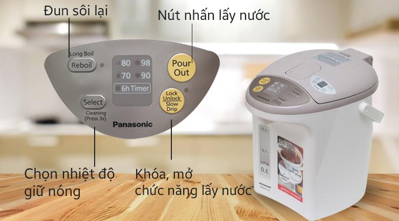 Bình thủy điện Panasonic NC-EG3000CSY 3 lít