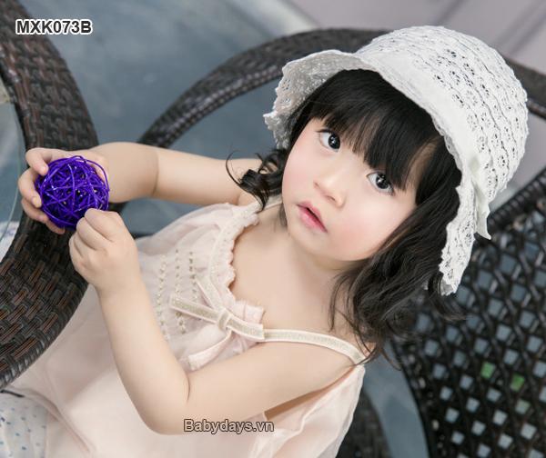 Mũ nón rộng vành cho bé MXK073B