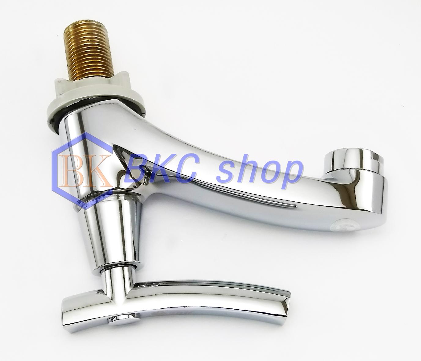 Vòi Lavabo lạnh Sanji LV05B (Bạc)
