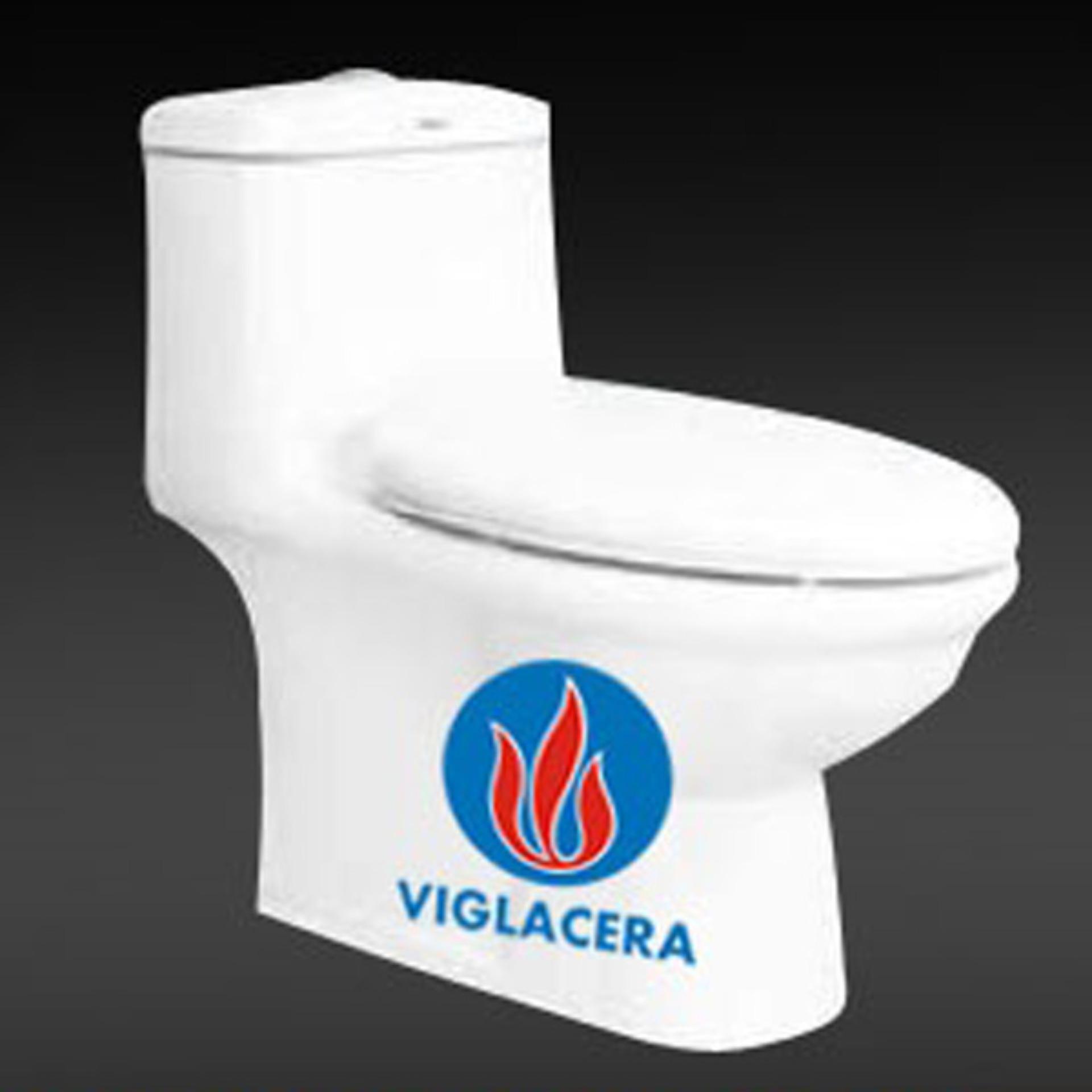 [HCM]Bồn cầu 1 khối viglacera v37