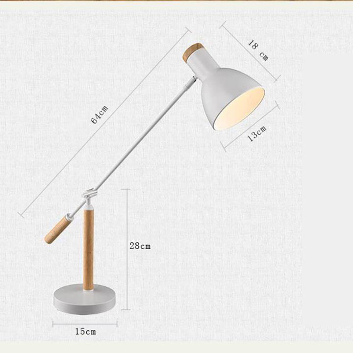 Đèn bàn làm việc vintage decor cao cấp - Tặng kèm bóng LED chống lóa 100%